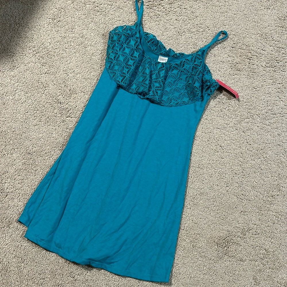 NWT Xhilaration ruffle dress - L